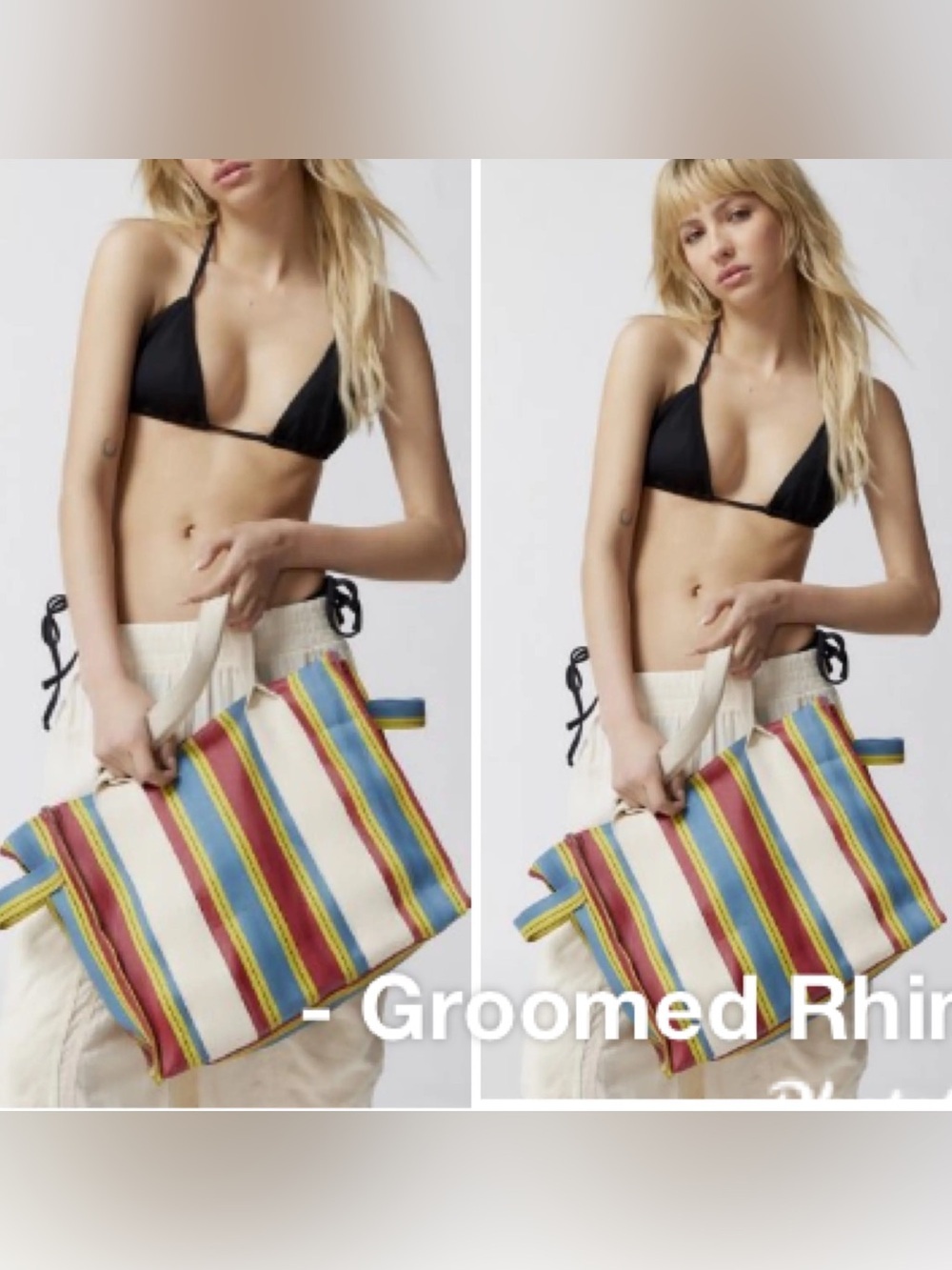Urban Outfitters BDG Serena Large Tote 14” x 11” x 7”